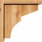 Ekena Millwork Monterey Rough Sawn Corbel w/Backplate, Western Red Cedar, 6"W x 12"D x 12"H COR06X12X12MON01RWR - alternate 3